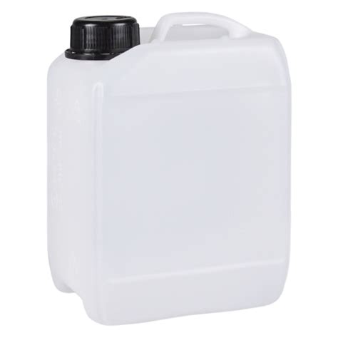 2 5 Liter Stackable UN Jerrycan Transparent