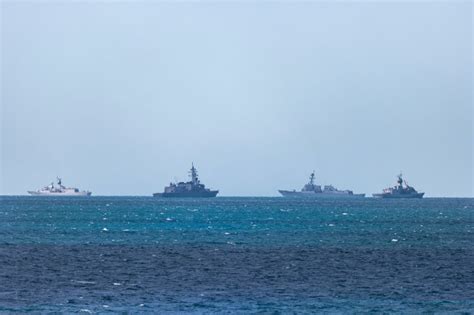 「護身軍刀」美日韓澳作戰艦秀肌肉 交互補位、火力岸轟 國際 Newtalk新聞