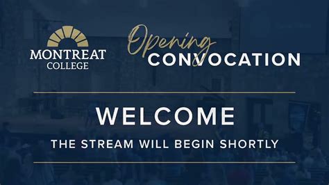 Opening Convocation Fall 2022 | Montreat College - YouTube