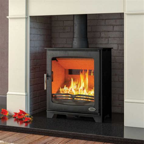 Henley Hazelwood Landscape Kw Defra Approved Wood Burning Stove