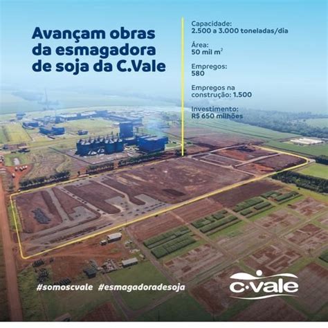 C Vale investe mais de R 650 milhões em moderna esmagadora de soja