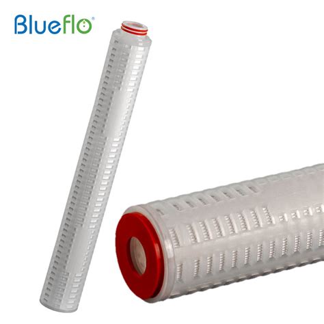 One Piece Construction PP Micro Pleated Water Cartridge Filters 20