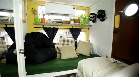 Tiny House Expedition - Couple's Renovated Tiny House Boat Life