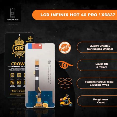 Jual LCD TOUCHSCREEN INFINIX HOT PRO X LCD INFINIX HOT X COMPLETE FULLSET