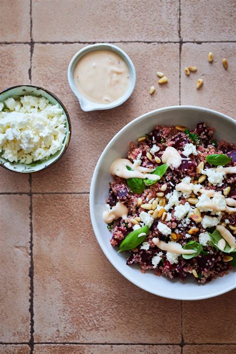 Quinoa salad with feta and beetroot | Simone's Kitchen