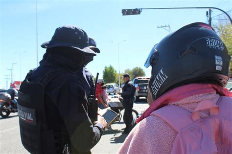 Refuerzan Operativos Viales Mediante La Campa A La Vida No Tiene