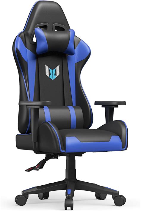 Bigzzia Gaming Chair Ergonomic Office Chair Adjustable Height Swivel ...