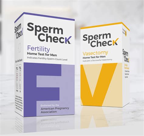 Spermcheck At Home Sperm Count Testing For Fertility And Vasectomy