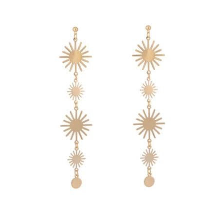 Boucles D Oreilles Fleur De Soleil Rigazo