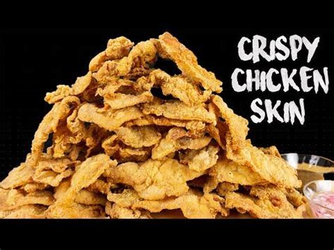 Super Crispy Fried Chicken Skin Chicharon Chicken Skin Chips Balat