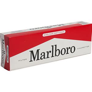 Marlboro King Size Soft Pack Box Of 10 Packs Hello Cigarettes