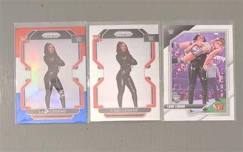 Wwe Panini Prizm Nxt Card Lash Legend Rookies Lot Ebay