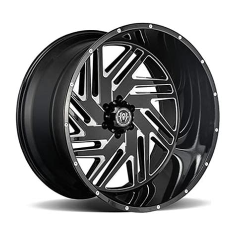 Hardcore Hc Gloss Black W Milled Spokes Wheels X X