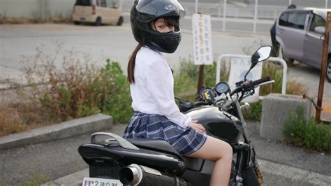 【jkライダー】現役女子高生がバイクで夕日を見に行ってみた！ Youtube