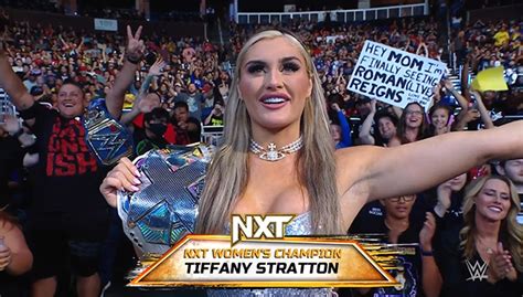 Tiffany Stratton Plans To Prove Her Women S Title Reign Can Be The Best