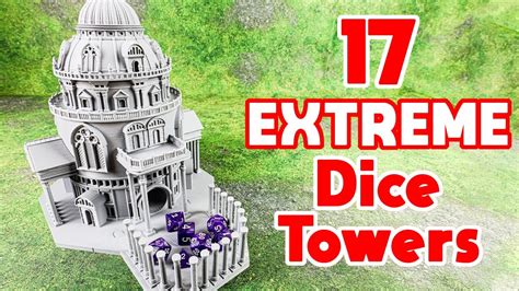 3D Printed Dice Towers YouTube