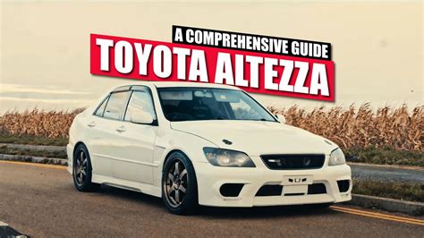 Toyota Altezza A Comprehensive Guide On Features Specs And Used Prices