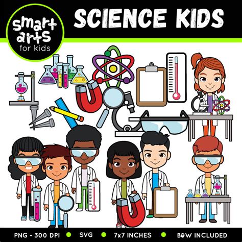 Science Kids Clip Art - Educational Clip Arts and Bible Stories