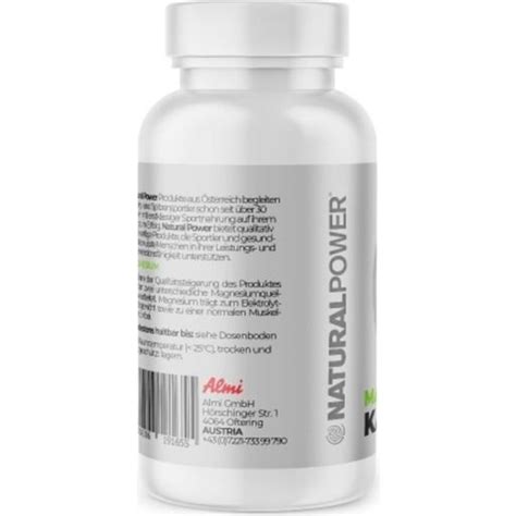 Magnezij Kaps Natural Power Vitalabo Online Shop