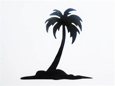 Palm Tree Vinyl Decal Tropical Sticker Laptop Sticker Hawaii