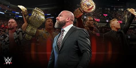 How Triple H Revitalized Wwes Tag Team Division