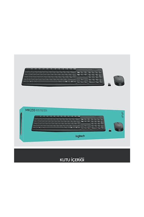 Logitech Mk Kablosuz Klavye Ve Mouse Seti Rus A Fiyat Yorumlar