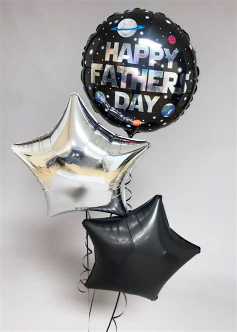 Inflated Fathers Day Space Helium Balloon Bouquet [36942p 3057601