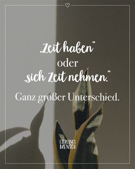 „zeit Haben” Oder „sich Zeit Nehmen” Ganz Großer Unterschied Visual