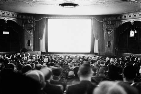 Audience In Movie Theater, 1935 by Archive Holdings Inc.