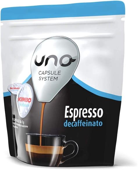 Kimbo Capsule Di Caff Espresso Decaffeinato Deca Kimbo Uno System