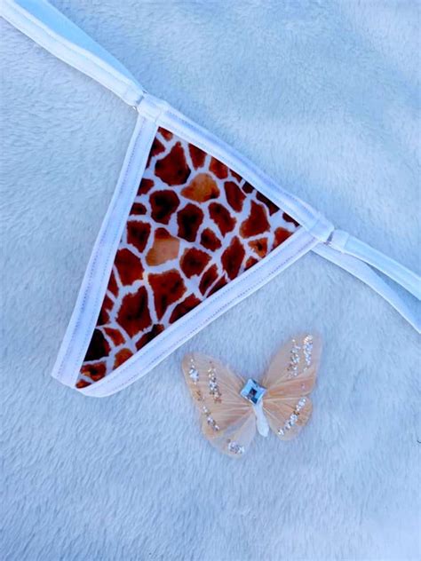 String Thong Panties G String Thong Bikini Thong Micro T Etsy