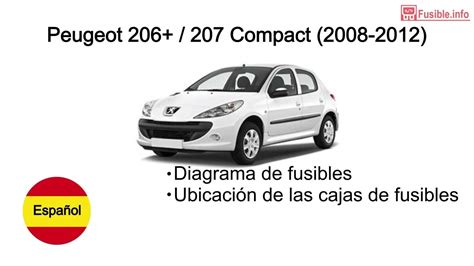 Diagrama De Fusibles Peugeot 206 207 Compact 2008 2012 YouTube