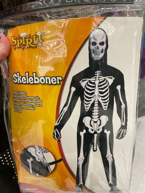 Funny skeleton costume