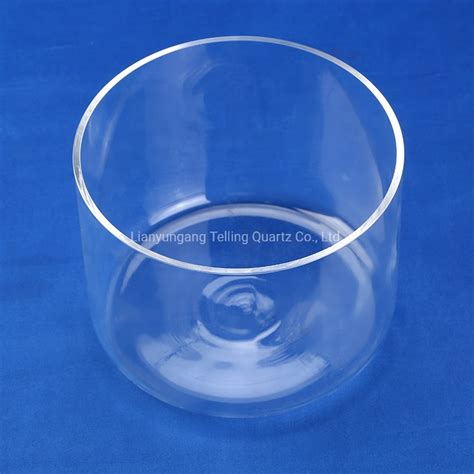 Large Diameter Quartz Glass Tube Quartz Crucible Tube For Lab Quartz