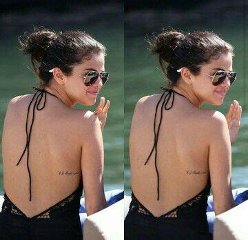 El Significativo Tatuaje En El Cuello De Selena Gomez Artofit