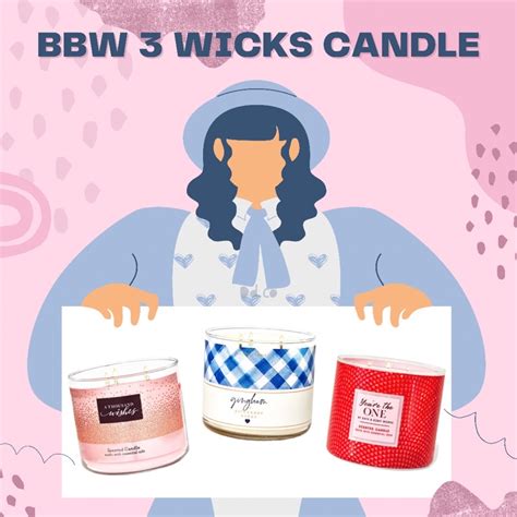 Bath And Body Works BBW 3 Wicks Candle Shopee Malaysia