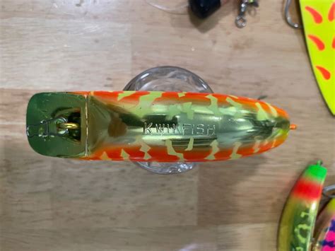 Mavin Vintage Luhr Jensen K15 Kwikfish Salmon Lure Pre Rapala Rare Color