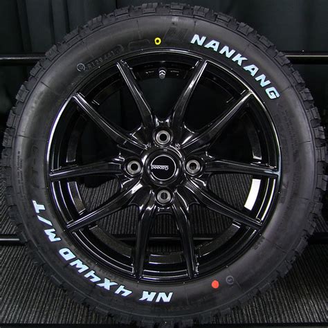 HOT STUFF ホットスタッフ G speed ジースピード G 02 144 5J 45 PCD100 4H ブラックメタリック NANKANG ナンカン FT 9 M