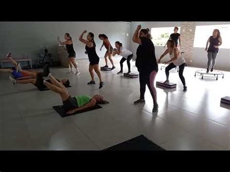 Circuito Cardio De Jump Step E Abdominais Para Queimar Gordura Youtube