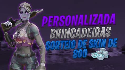 Fortnite Personalizada Safe Loja Ao Vivo Sorteio De Uma Skin De