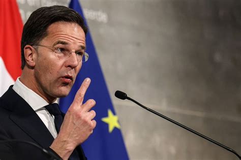 Se Perfila Mark Rutte Como Principal Candidato Para Liderar La Otan