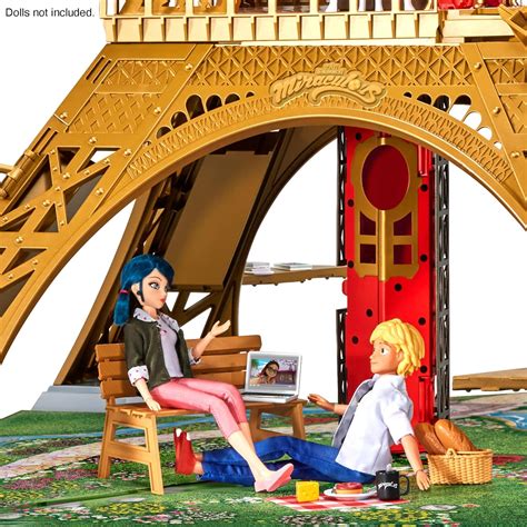 Miraculous Playmates Toys Paris Heroez Eiffel Tower Playset