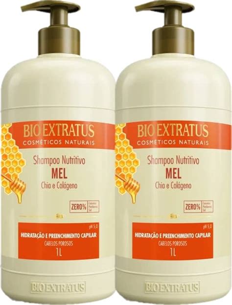 Kit Bio Extratus Mel Shampoo Nutritivo Beleza Na Web