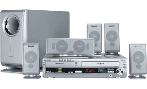 Panasonic Sc Ht V Dvd Vcr Home Theater System At Crutchfield