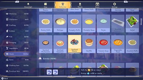 Disney Dreamlight Valley How To Make Seafood Platter Gamewatcher