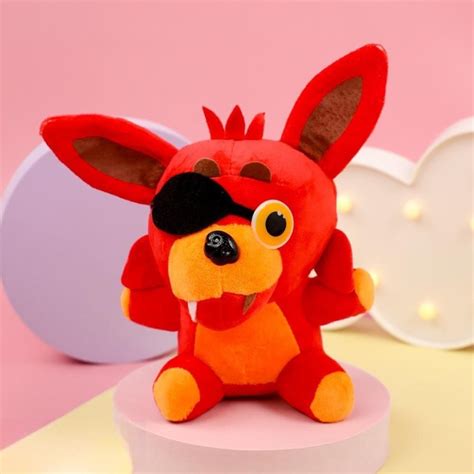 Мягкая игрушка Кошмарный Фокси Фнаф 5 ночей с Фредди, 25см - купить с ...