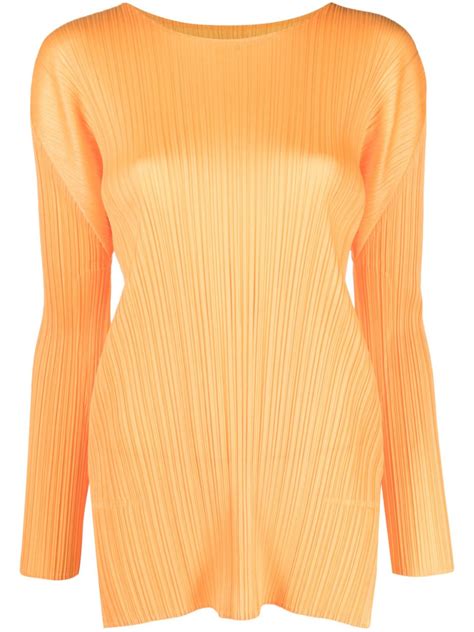 Pleats Please Issey Miyake Monthly Colors September Top Farfetch