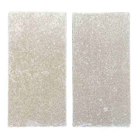 Dijon Blend Tumbled Outdoor Limestone Cobbles Tiles Mandarin Stone