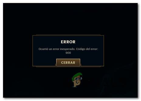 How To Fix League Of Legends Error Code 900 Wiritech