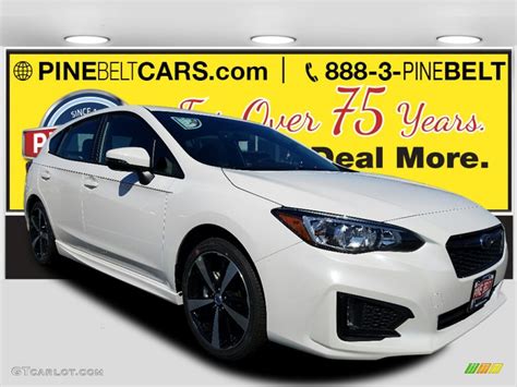 2017 Crystal White Pearl Subaru Impreza 20i Sport 5 Door 119280942